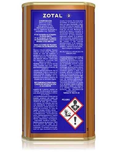 ZOTAL D CLASICO 1/4KG 205ml