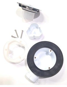 VALVULA PLAT. DUCHA SIF. 115 C/TORNILLOS T 2