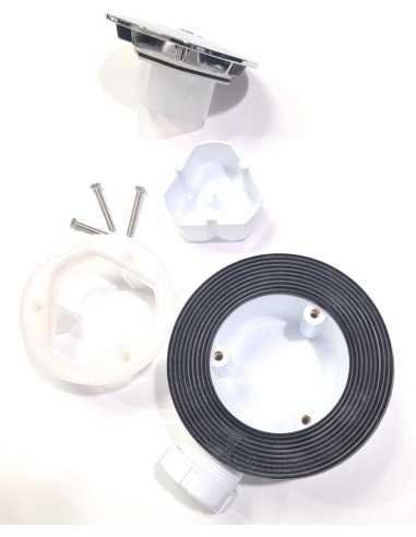 VALVULA PLAT. DUCHA SIF. 115 C/TORNILLOS T