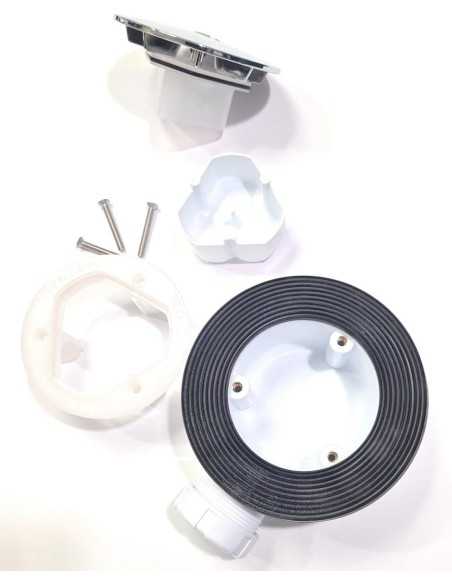 VALVULA PLAT. DUCHA SIF. 115 C/TORNILLOS T