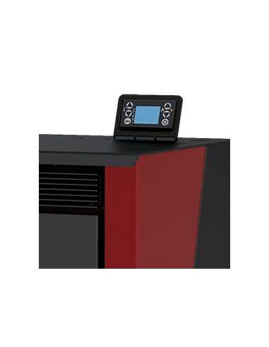 TERMOESTUFA DE PELLET DE 16 KW COLOR MARFIL BOREAL