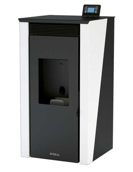 TERMOESTUFA DE PELLET DE 16 KW COLOR MARFIL BOREAL