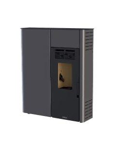 ESTUFA PELLET EXTRAPLANA 12kW GRIS BOREAL 2