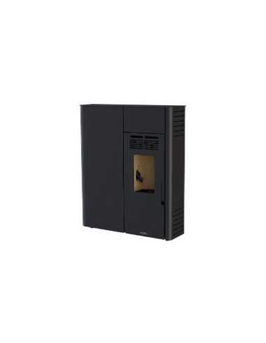 ESTUFA PELLET EXTRAPLANA12kW NEGRO BOREAL