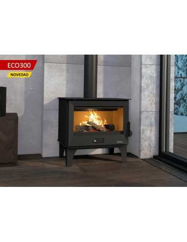 ESTUFA COLOR NEGRO BOREAL