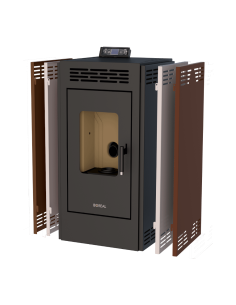 ESTUFA PELLET 9kW (SIN CÁMARAS) BOREAL 2