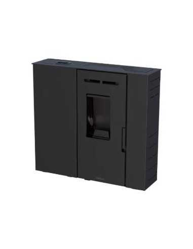 ESTUFA PELLET EXTRAPLANA 9kW NEGRO BOREAL