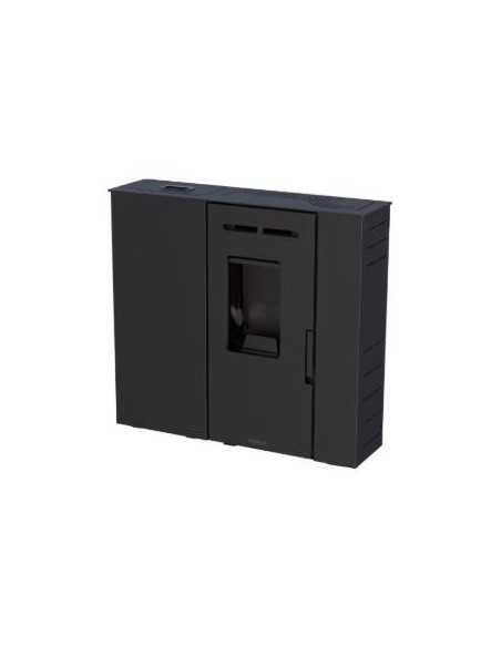 ESTUFA PELLET EXTRAPLANA 9kW NEGRO BOREAL