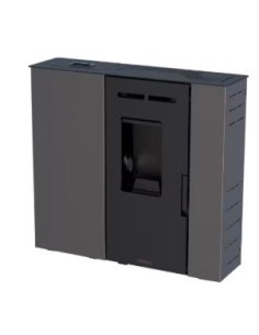 ESTUFA PELLET EXTRAPLANA 9kW GRIS BOREAL 2