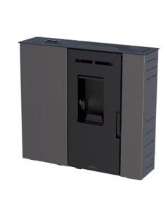 ESTUFA PELLET EXTRAPLANA 9kW GRIS BOREAL 2