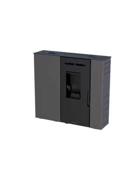ESTUFA PELLET EXTRAPLANA 9kW GRIS BOREAL