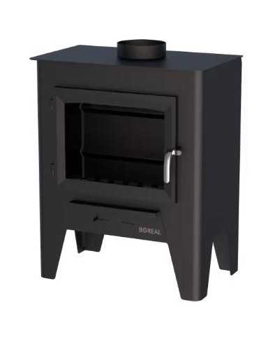 ESTUFA COLOR NEGRO (EMBALAJE INDIVIDUAL) BOREAL