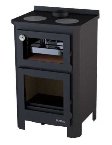 ESTUFA COCINA CON HORNO BOREAL