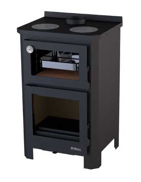 ESTUFA COCINA CON HORNO BOREAL