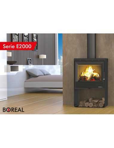ESTUFA COLOR NEGRO BOREAL