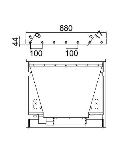 ESTUFA CON TURBINA PARA COLGAR. INCLUYE KIT PARA PARED BOREAL