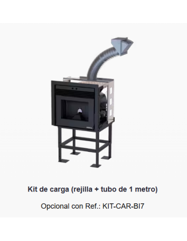 KIT DE CARGA (REJILLA DE CARGA + TUBO DE 1 METRO) BOREAL