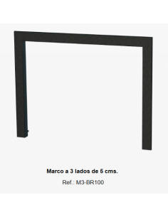 MARCO A 3 LADOS PARA BR100-S BOREAL