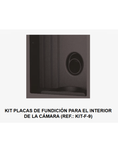 KIT PLACAS DE FUNDICIÓN PARA EL INTERIOR DE LA CÁMARA BOREAL