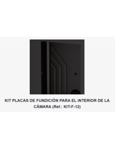 KIT PLACAS DE FUNDICIÓN PARA EL INTERIOR DE LA CÁMARA BOREAL