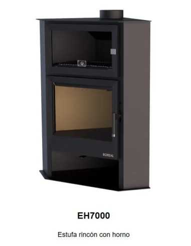 ESTUFA RINCÓN CON HORNO BOREAL