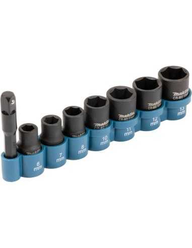 JUEGO VASOS IMPACTO 1/4" X 50 MM MAKITA