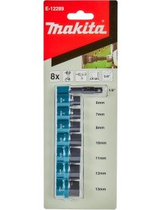 JUEGO VASOS IMPACTO 1/4" X 50 MM MAKITA 2