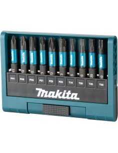 JUEGO PUNTAS IMPACT BLACK (10PC) MAKITA 2