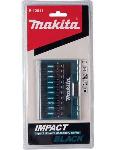 JUEGO PUNTAS IMPACT BLACK (10PC) MAKITA