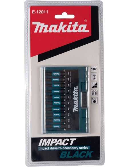 JUEGO PUNTAS IMPACT BLACK (10PC) MAKITA