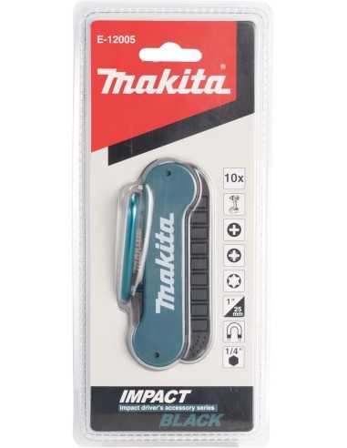 ESTUCHE PUNTAS IMPACT BLACK (10U.) MAKITA