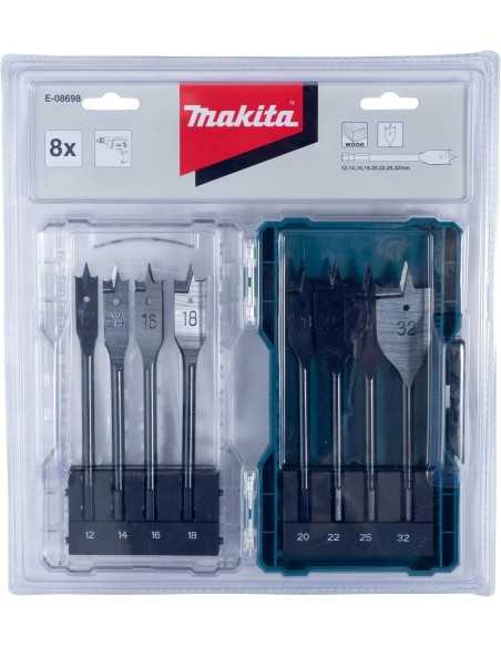 JUEGO BROCAS PALA 8 PCS MAKITA
