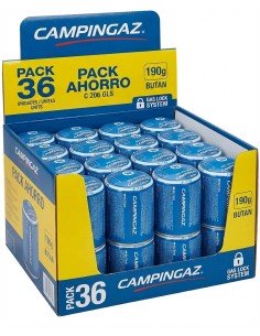 PACK-36 CARTUCHO DE GAS C206 CAMPINGAZ