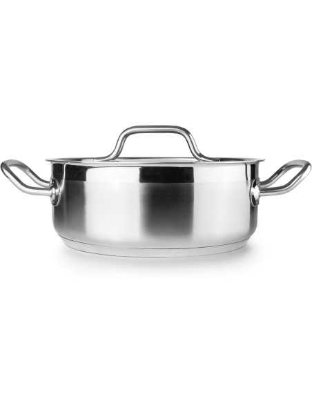 CACEROLA CON TAPA INOX EBBE 36CM IBILI