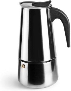 CAFETERA EXPRESS INOX MOCA 4 TAZAS IBILI