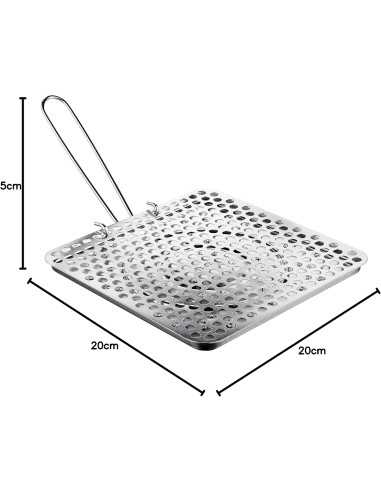 TOSTADOR PAN ESTAÑADO 20X20CMS