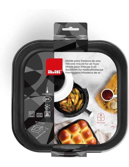 RECIPIENTE FREIDORA AIRE SILICONA 20X20 IBILI