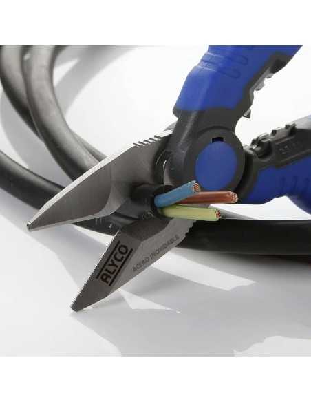 Tijera Electricista Alyco Reforzada 160 mm - Código 108220