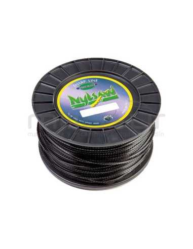 BOBINA NYLON DIENTE TIBURON 58 m. x 4.50 mm. RESISTENTE Y DURADERO