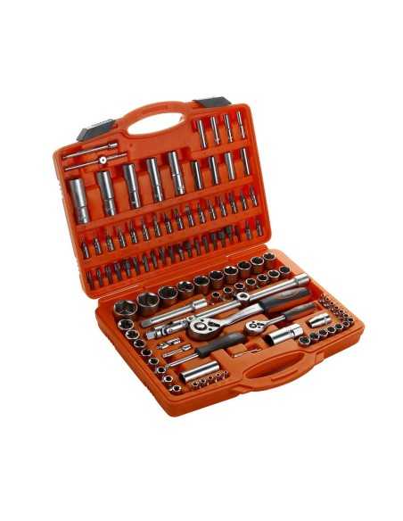 Juego de Vasos 1/2"+1/4" 110PZ Alyco Orange