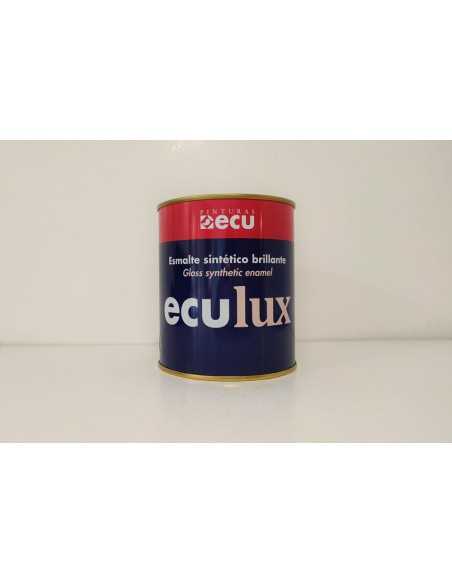 Pintura Esmalte Sintético ECU ECULUX NEGRO BRILLO 750 CC