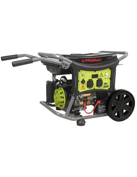 Generador Gasolina WX3200 Manual + AVR + CONN PRAMAC