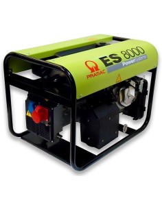 Generador Gasolina ES8000 400V Manual PRAMAC