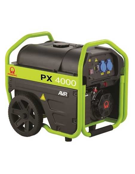 Generador Gasolina PX4000 Manual + AVR PRAMAC