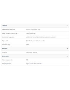CARGADOR INTELINGENTE INVERCAR 3800 DE SOLTER 2