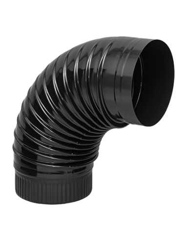 Codo Línea Negra Vitrificada 120/88º 021010