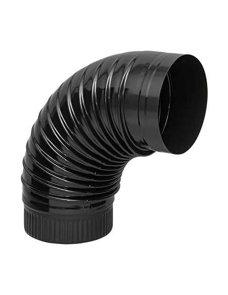 Codo Línea Negra Vitrificada 120/88º 021010