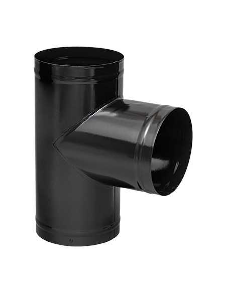 Tubo PRACTIC T Línea Negra Vitrificada 150200/90º 022015