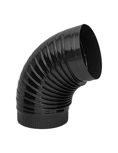 Codo Línea Negra Vitrificada 200/72º 024011