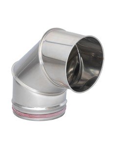 Codo PRACTIC Chimenea Modular PS304 100/88º 032009